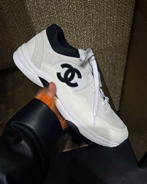 chanel trainers real vs fake|chanel shoes real.